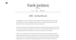 Desktop Screenshot of frankjordans.com